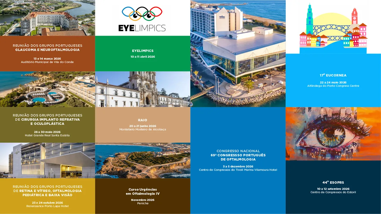 Reunião dos Grupos Portugueses de Retina e Vítreo, Oftalmologia Pediátrica e Baixa Visão